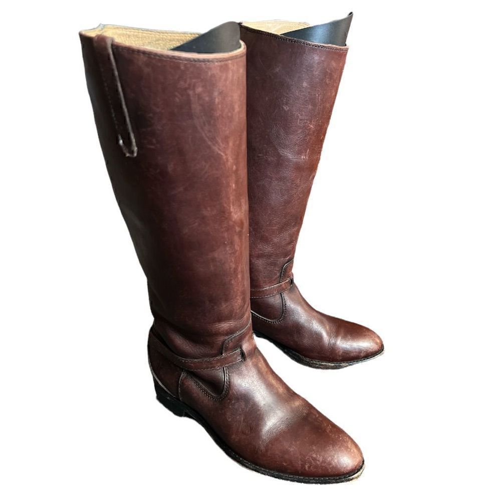 Frye brown riding boots sz 6B